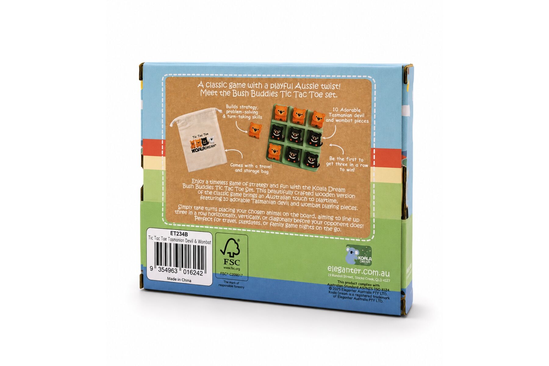 BUSH BUDDIES TIC TAC TOE PACK OF 6