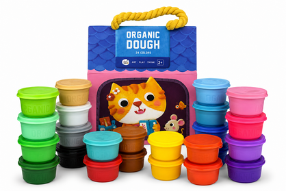 ORGANIC DOUGH - 24 COLOURS CRAFT KIT