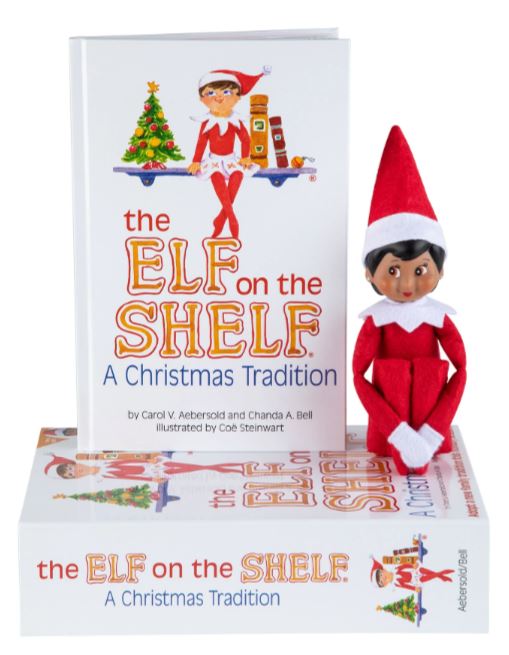 THE ELF ON THE SHELF - TRADITIONAL BOX SET - DARK GIRL