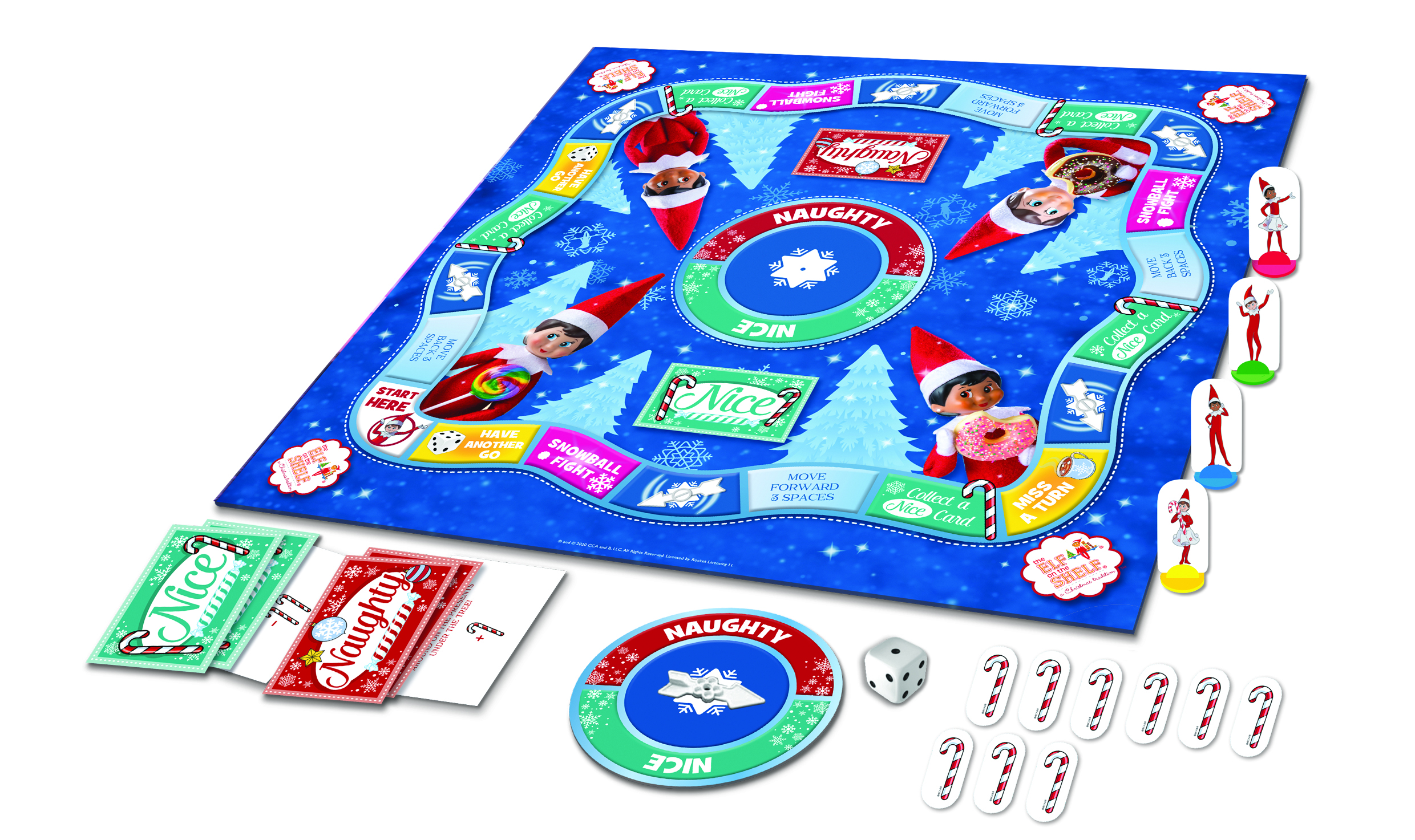 THE ELF ON THE SHELF - BOARD GAME