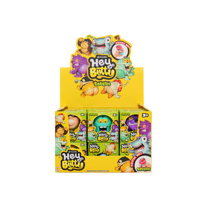 Hey Butty Squishy Monster Assort (18pk)