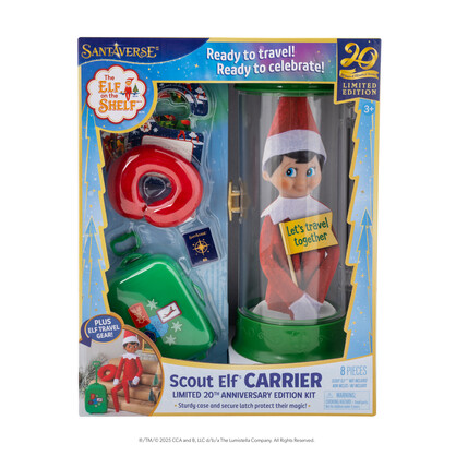 THE ELF ON THE SHELF - 20TH ANNIVERSARY CARRIER