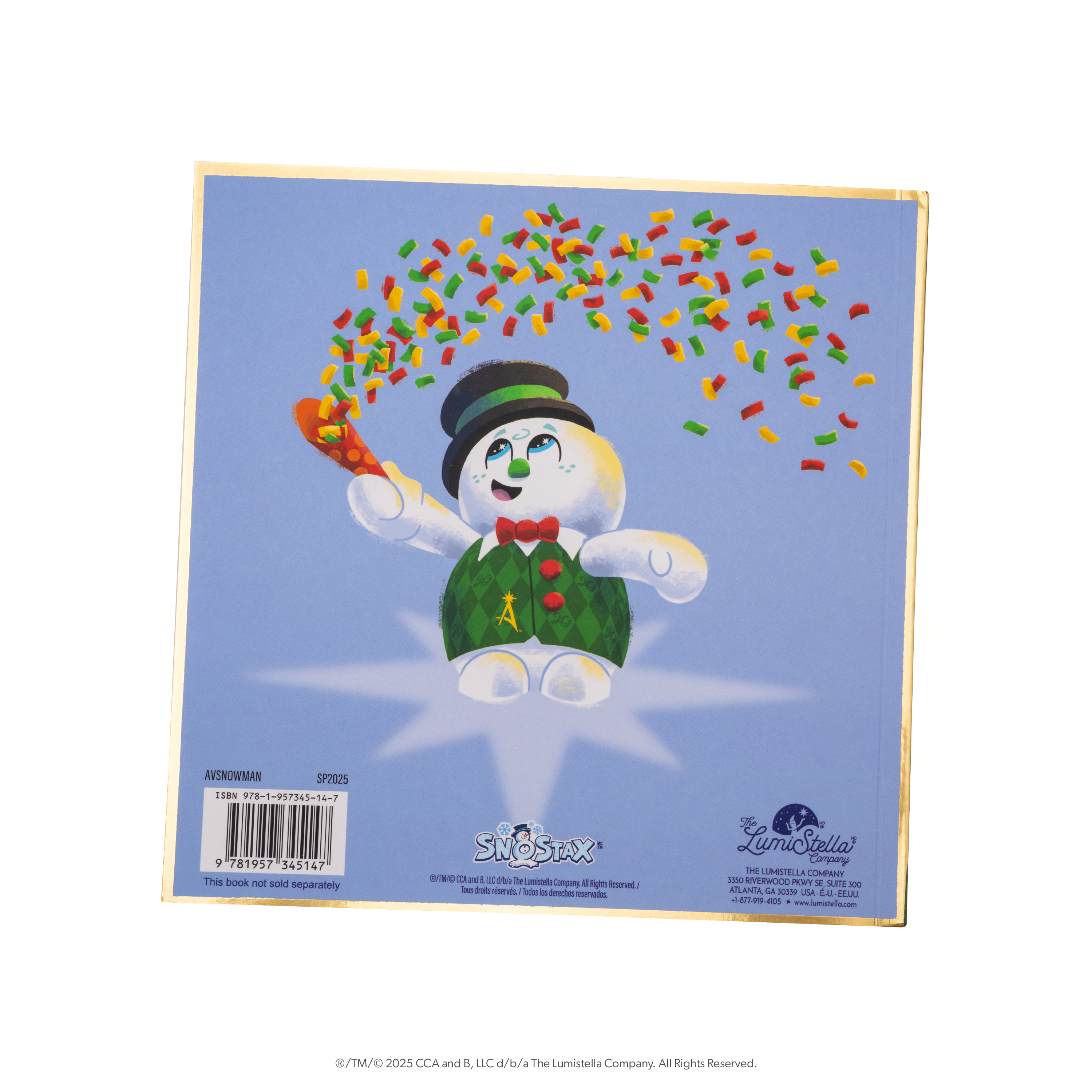 THE ELF ON THE SHELF -  20TH ANNIVERSARY SNOWMAN