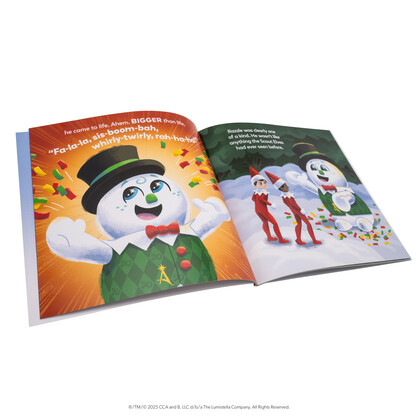 THE ELF ON THE SHELF -  20TH ANNIVERSARY SNOWMAN