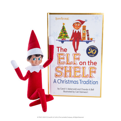 THE ELF ON THE SHELF -  20TH ANNIVERSARY BOX SET (WIRED) - LIGHT BOY