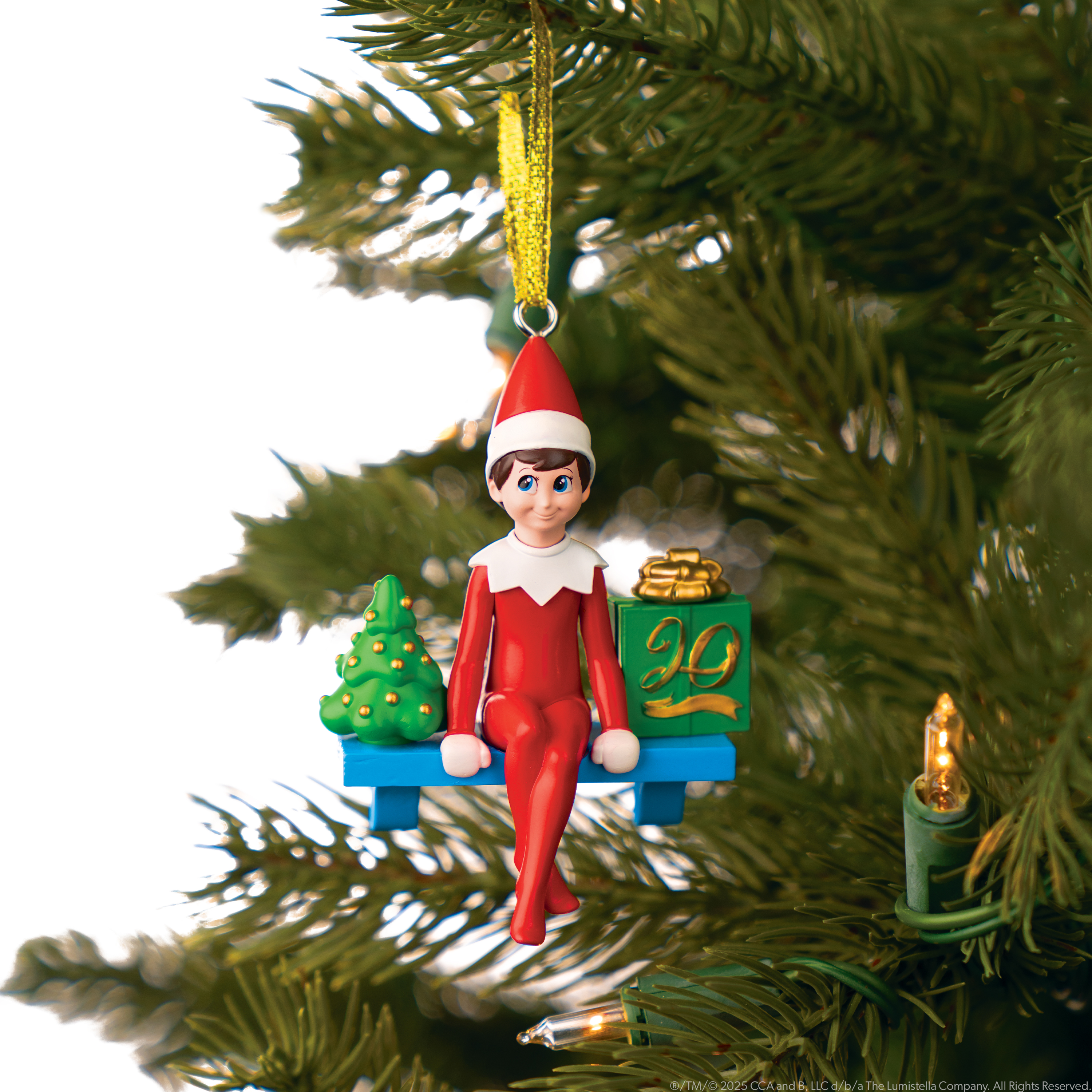 THE ELF ON THE SHELF -  20TH ANNIVERSARY BOX SET (WIRED) - LIGHT BOY