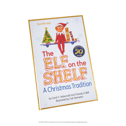 THE ELF ON THE SHELF -  20TH ANNIVERSARY BOX SET (WIRED) - LIGHT BOY