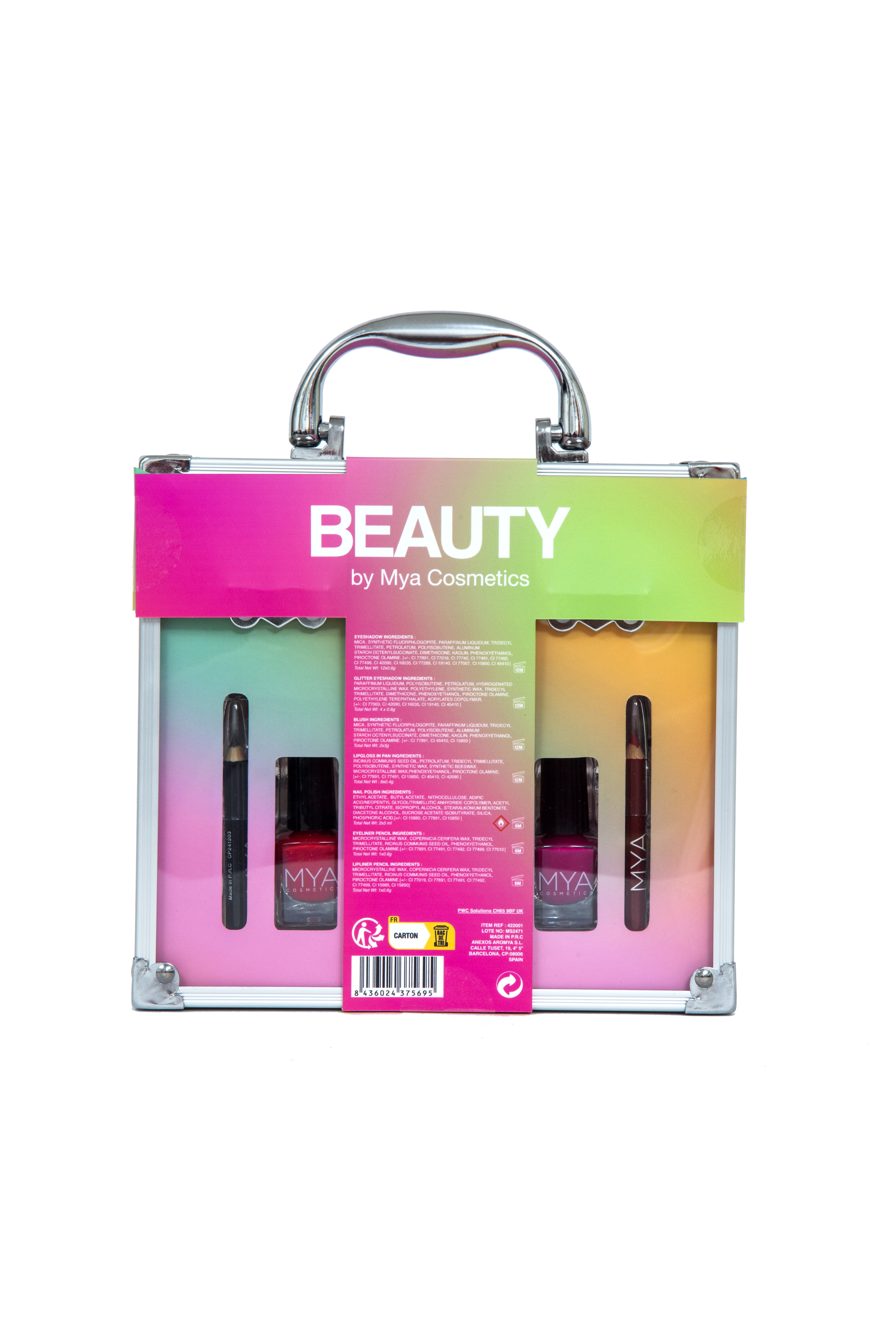 MYA - TRANSPARENT MAKEUP CASE