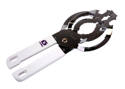 Jar Opener with White Handle