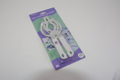Jar Opener with White Handle