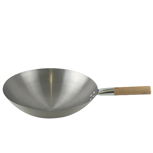 Dia 38cm Commercial Carbon Steel Wok