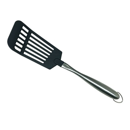 34cm Nylon Fish Turner with Angled Slotted Blade & S.S Handle