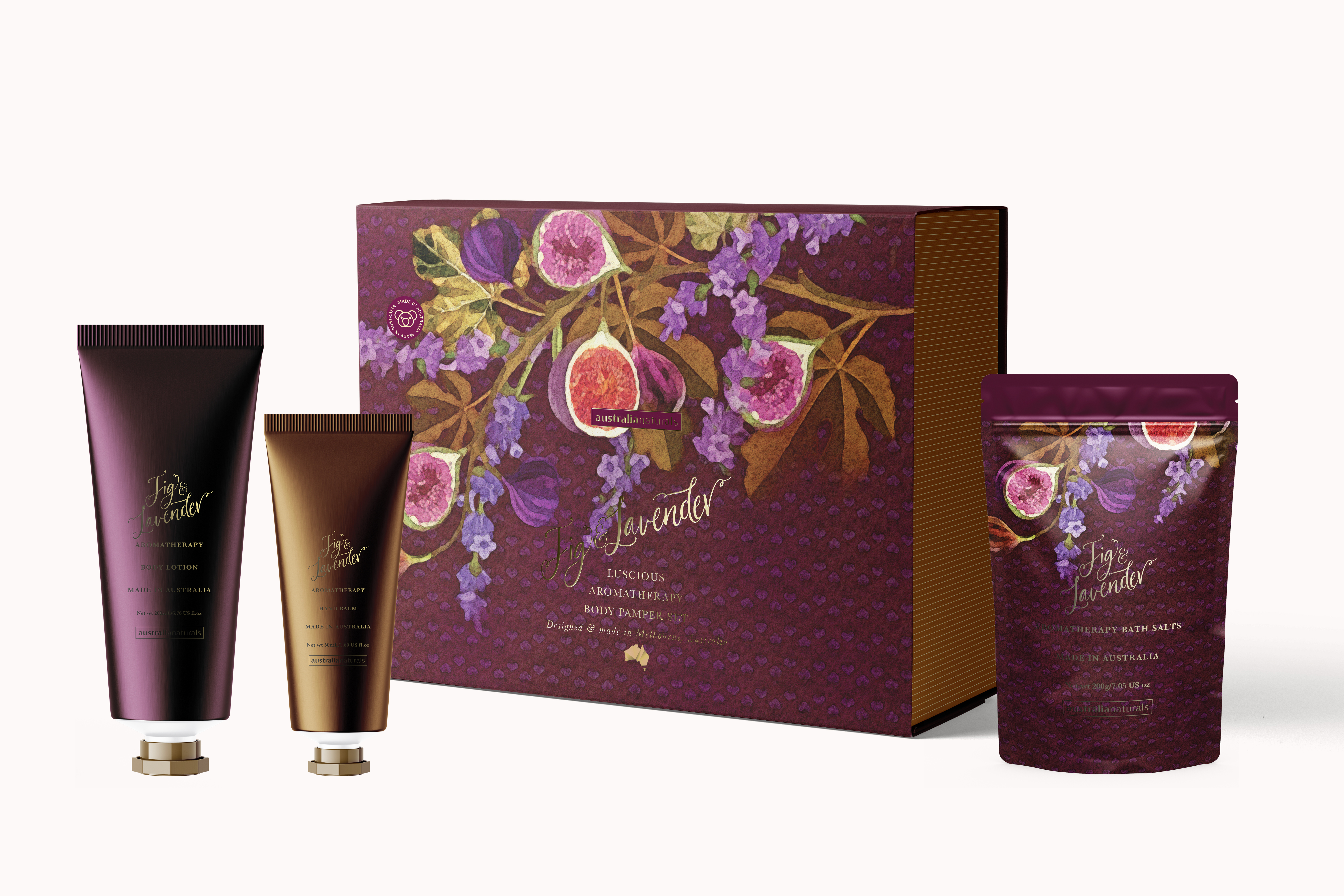 OC0315 'Fig & Lavender' Body Pamper Set