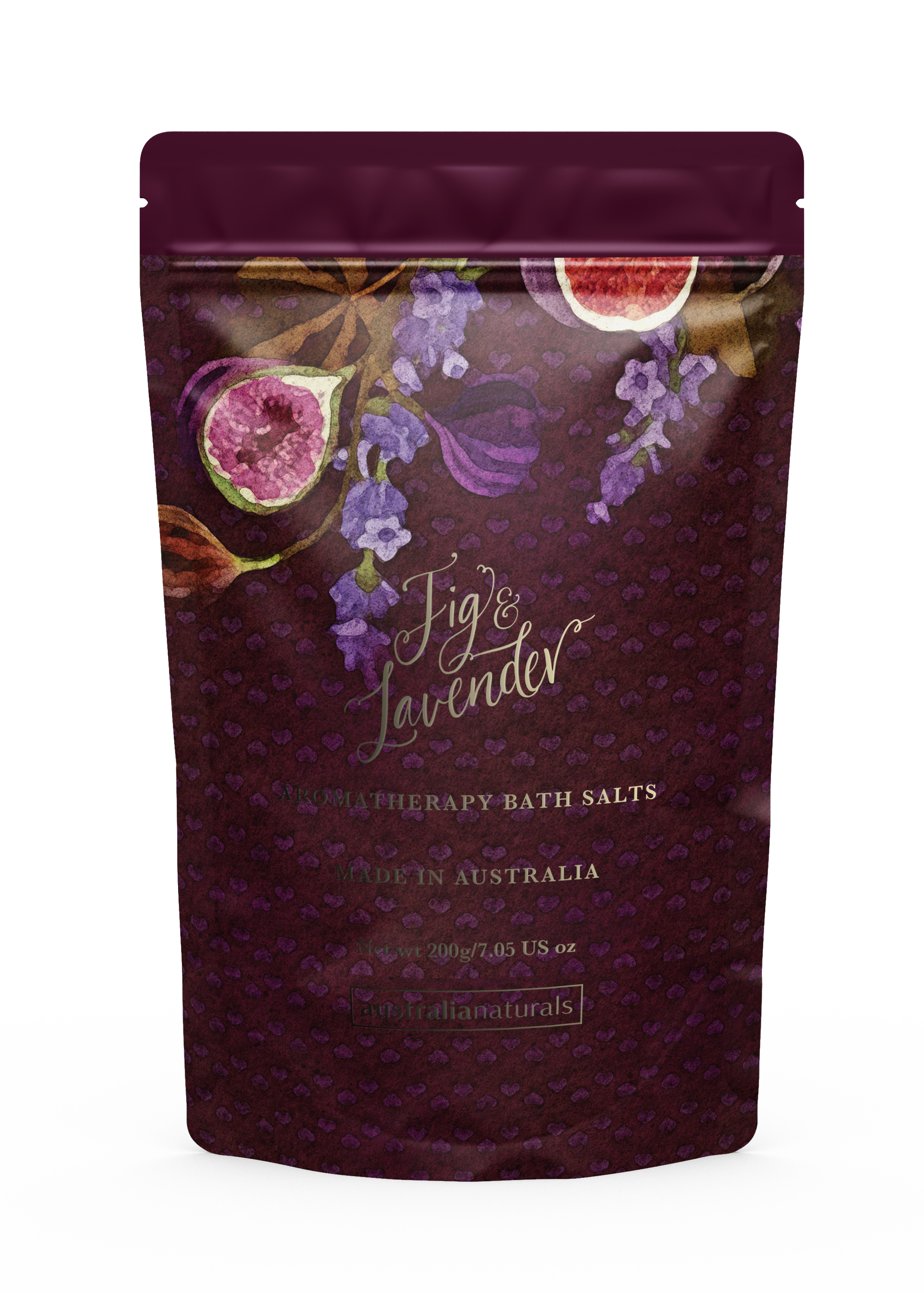 OC0316 'Fig & Lavender' Bath Salts 200g