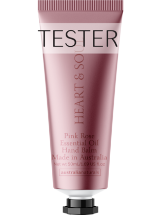 OC0339T 'Entwined' Heart & Soul Pink Rose Hand Balm 50ml TESTER