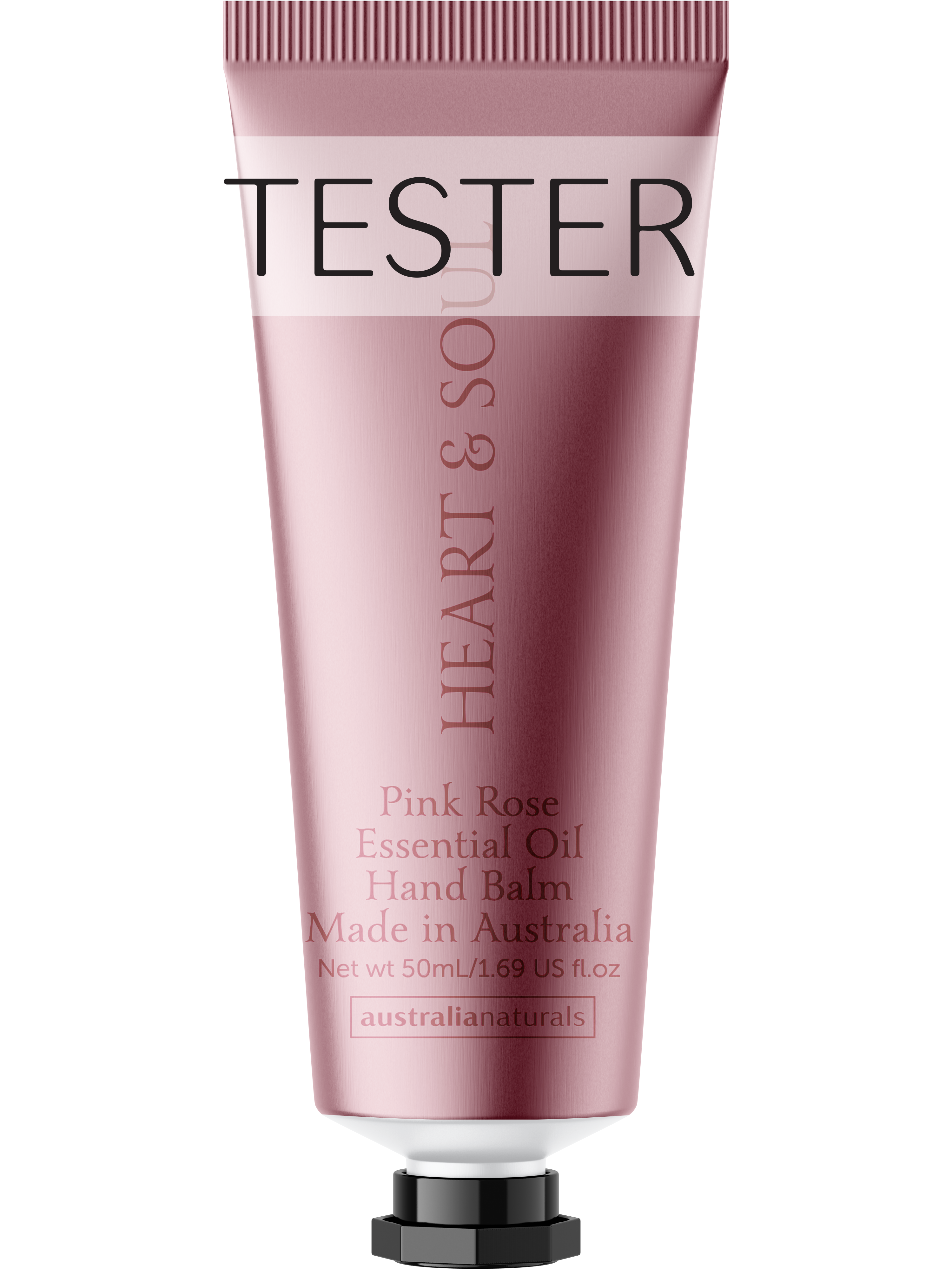 OC0339T 'Entwined' Heart & Soul Pink Rose Hand Balm 50ml TESTER