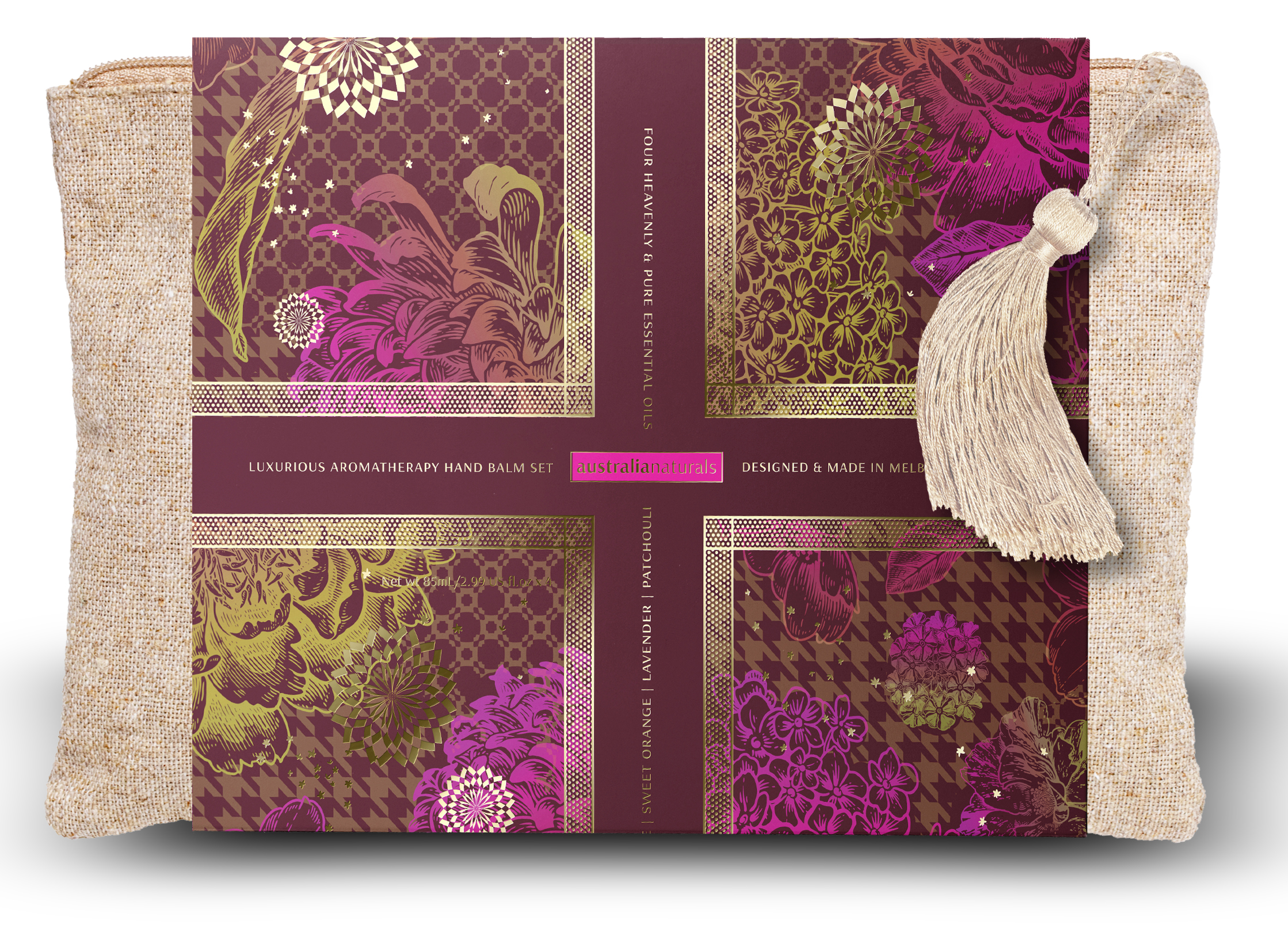 OC0350 'Halcyon Days Magenta' Hand Balm Set