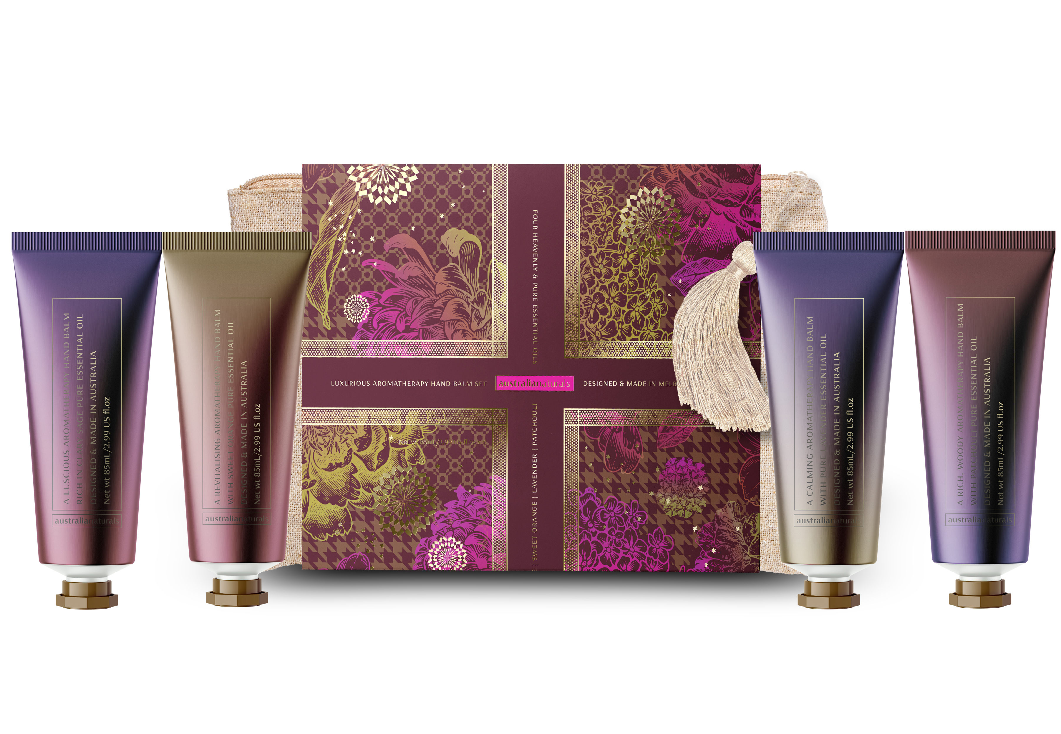 OC0350 'Halcyon Days Magenta' Hand Balm Set