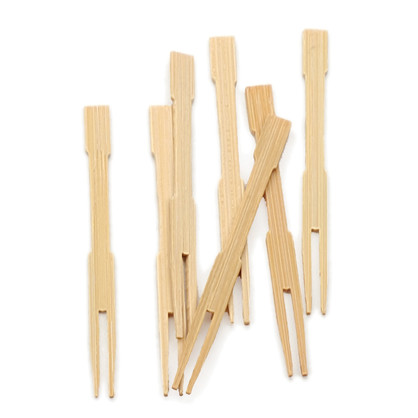 Party Fork - Bamboo | Pk72 - 9cm