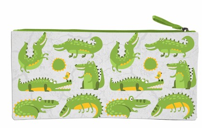 CROCODILES PENCIL CASE LONG