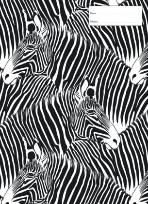 ZEBRA A4 BOOKCOVER