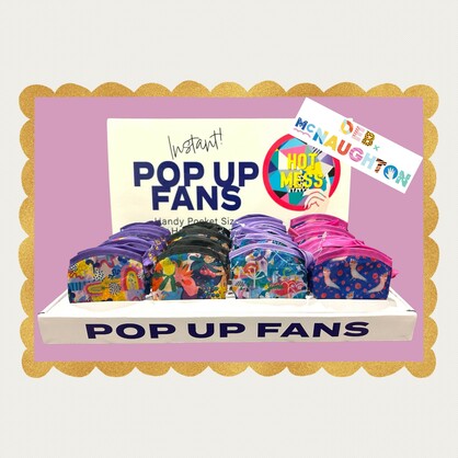 POP UP FANS - DEB MCNAUGHTON DESIGN IN CDU