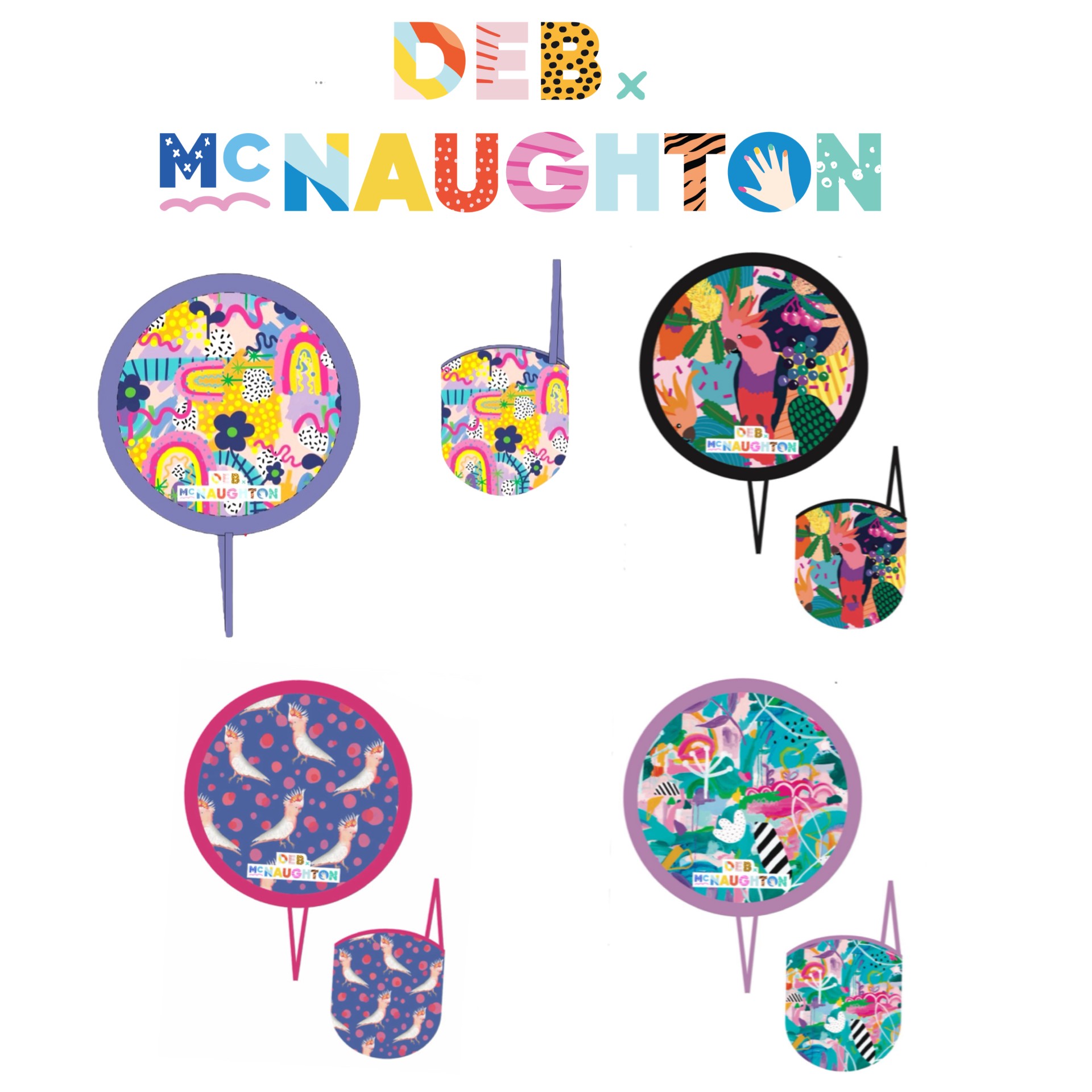 POP UP FANS - DEB MCNAUGHTON DESIGN IN CDU