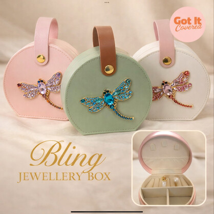 BLING JEWELLERY BOX - DRAGONFLY