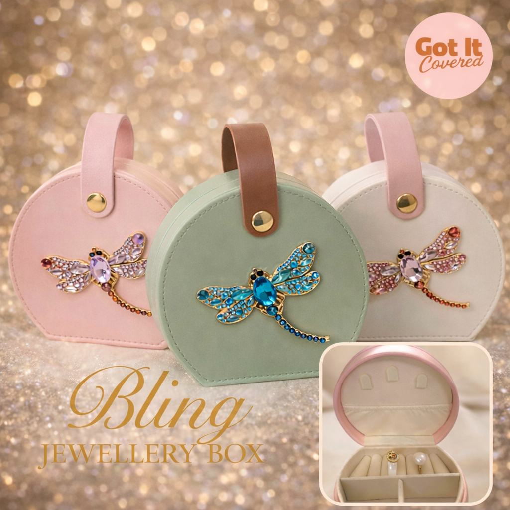 BLING JEWELLERY BOX - DRAGONFLY