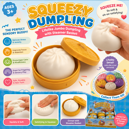 SQUEEZY JUMBO DUMPLING IN BASKET CDU