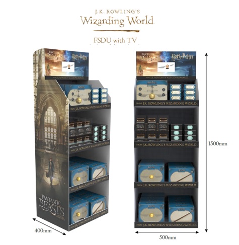 Harry Potter Floor Stand Pack