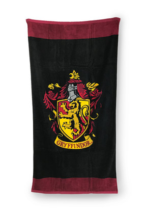 Harry Potter - Gryffindor Beach Towel Size: 75cm x 150cm