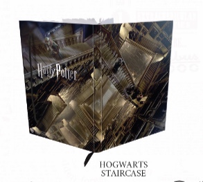*NEW 2019* Harry Potter - 3DHD Notebook - Hogwarts Staircase