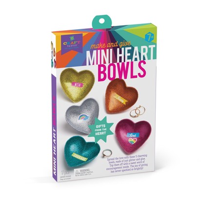 Ann Williams - Craftastic - Mini Heart Bowls