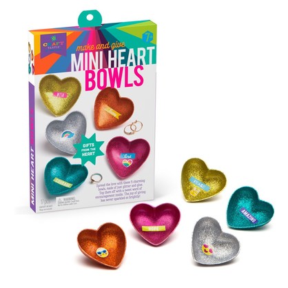 Ann Williams - Craftastic - Mini Heart Bowls