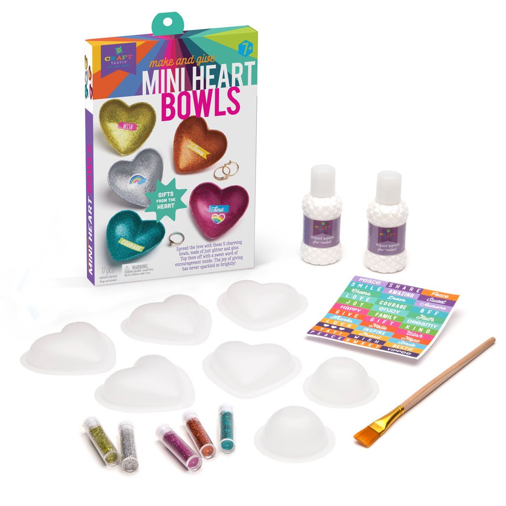 Ann Williams - Craftastic - Mini Heart Bowls