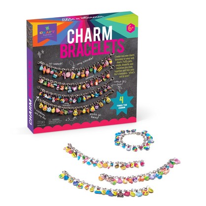Ann Williams - Craftastic - DIY Puffy Charm Bracelets