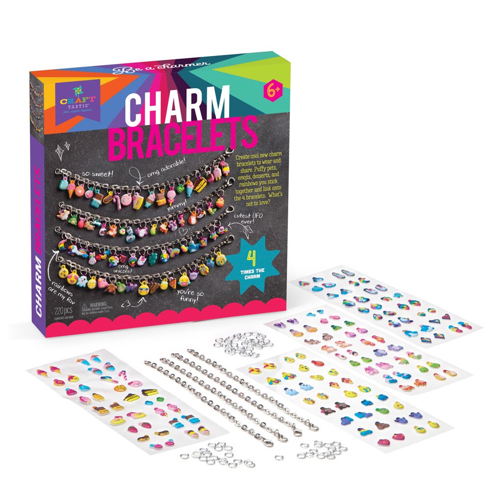 Ann Williams - Craftastic - DIY Puffy Charm Bracelets
