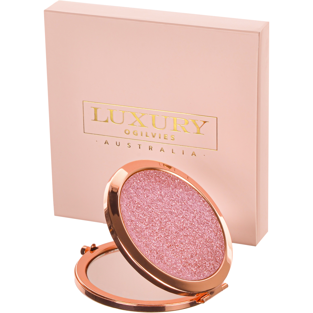 Wholesale Luxury Compact Mirror Pink Ogilvies Luxury Australia