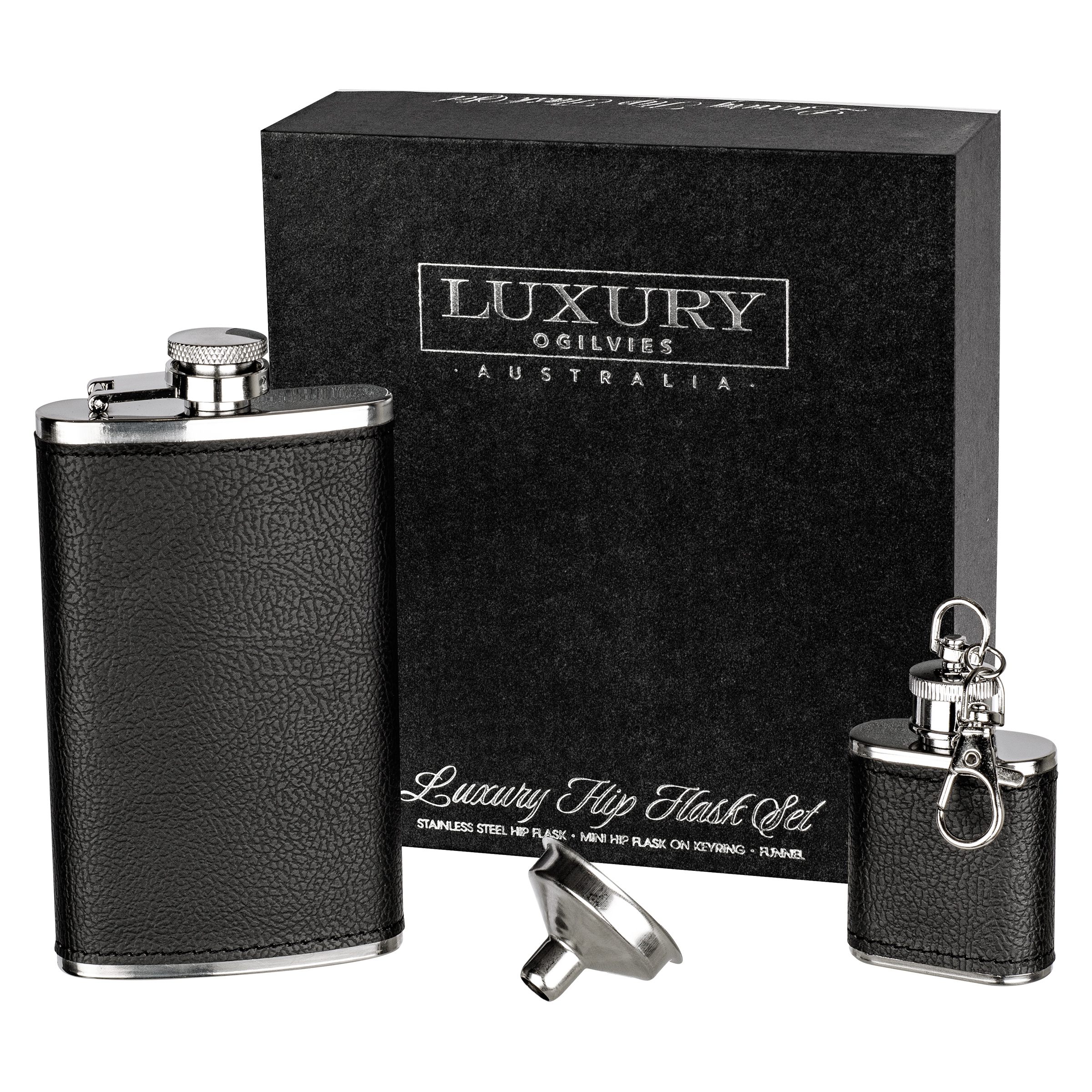 Luxury Hip Flask Set