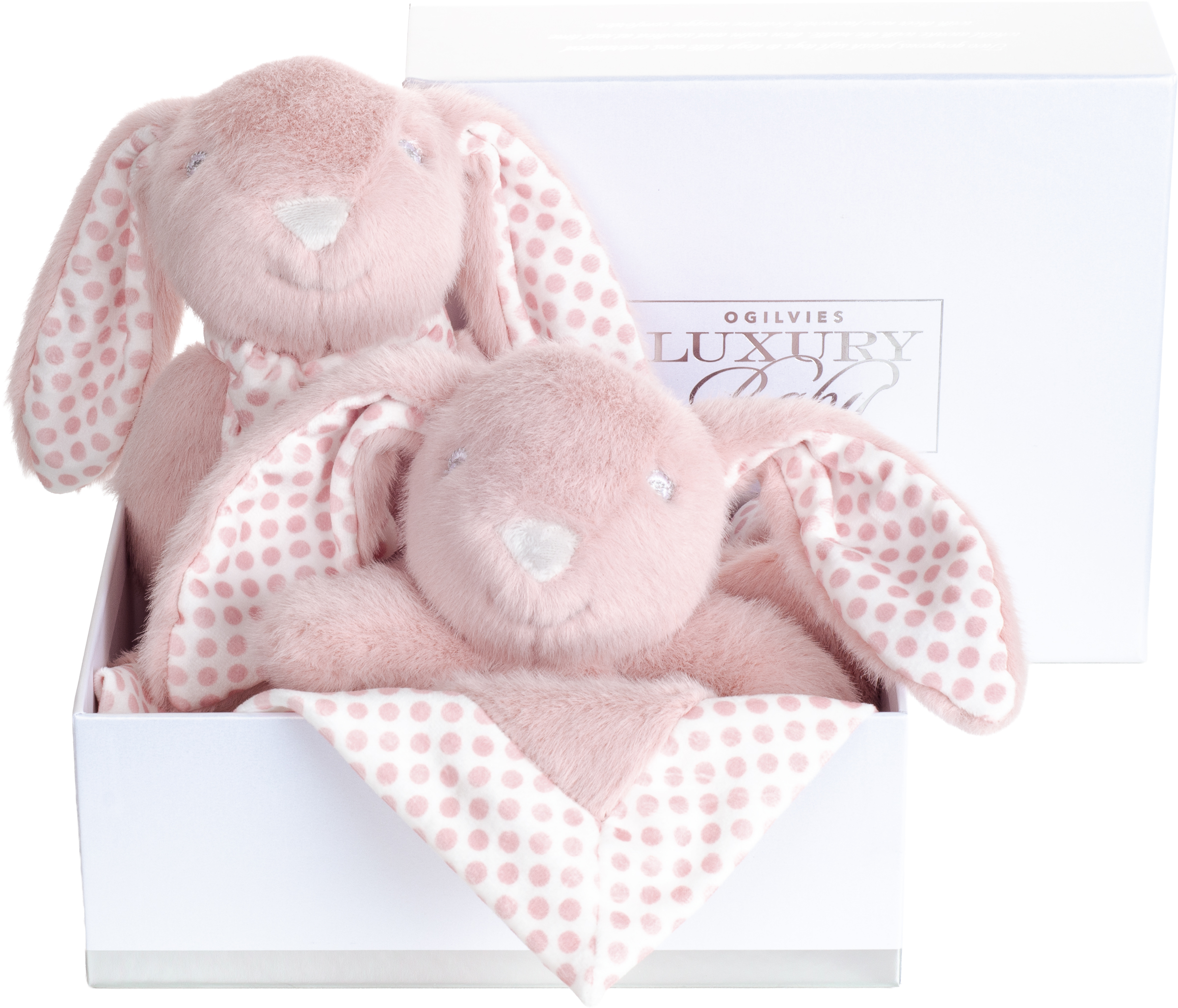 Cuddle Bunny Snuggy Set - Pink