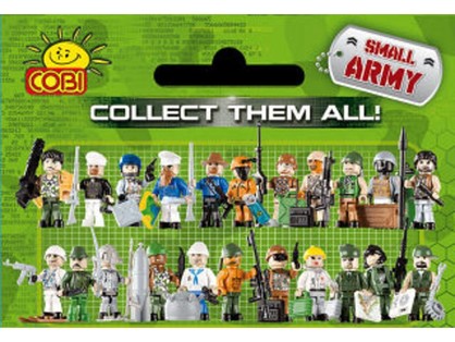 Small Army Single Figure - series 4 - Cobi