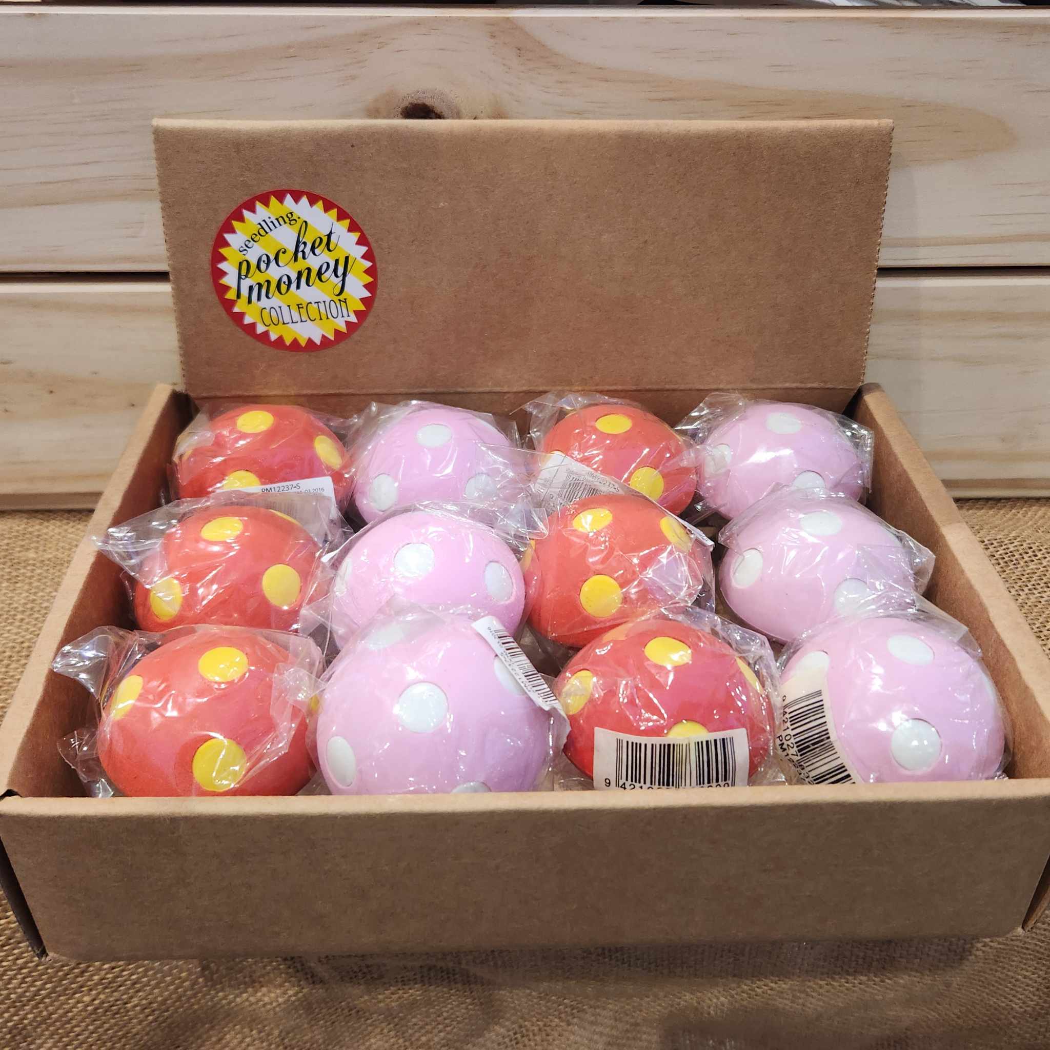 Mushroom Sharpener & Eraser (set 12)