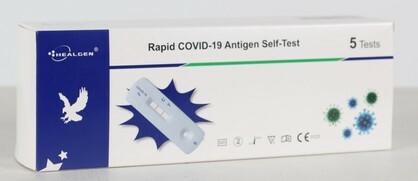 Healgen Coronavirus Rapid Antigen - 5 Test Pack
