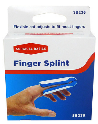 Finger Cot Splint Metal Large