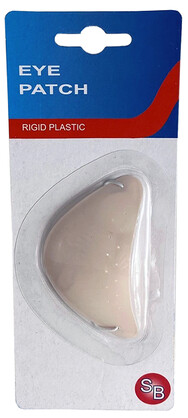PLASTIC EYE PATCH BEIGE