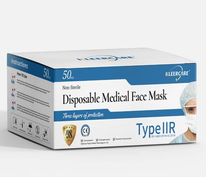 Disposable Medical Face Mask - (Box of 50)