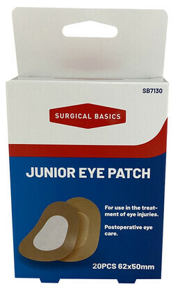 OCULAR EYE PATCH KIDS 62 X 50MM 20PK