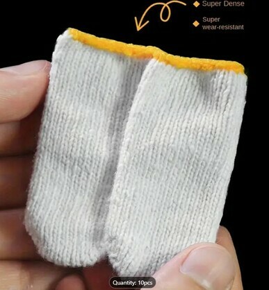 Cotton Finger Cots  - 10 Pack