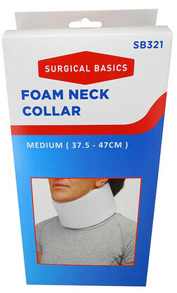 SOFT COLLAR WHITE MEDIUM 37.5-47cm